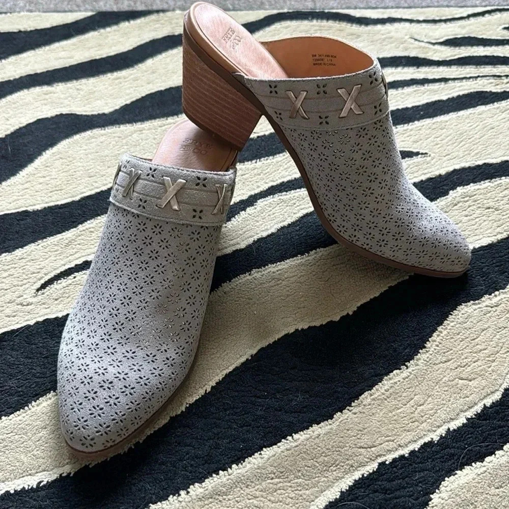 Frye and Co. Mules